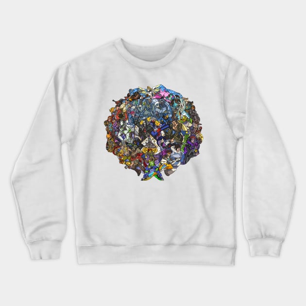 The world could always use more Heroes Crewneck Sweatshirt by caeboa
